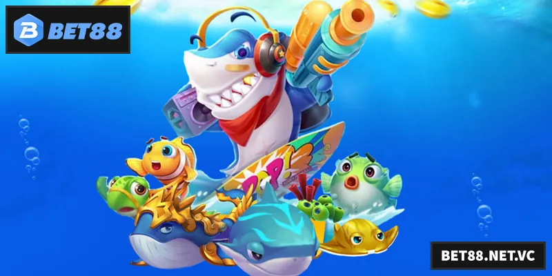 Trải nghiệm Bắn Cá BET88 với đồ họa sống động và tỷ lệ thưởng hấp dẫn vượt trội